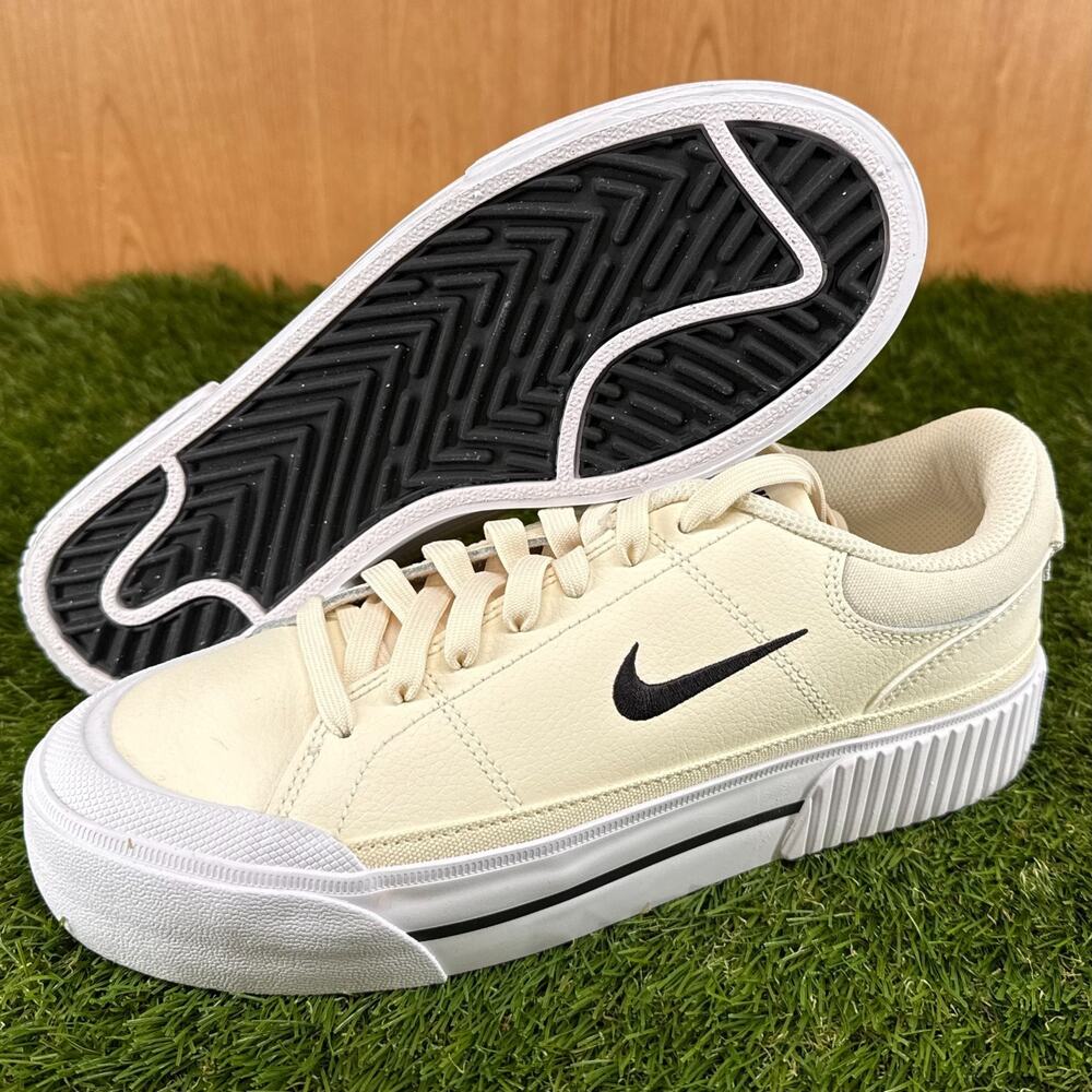 Nike Court Legacy Lift Pale Ivory FV5526-101 Women’s Size 8